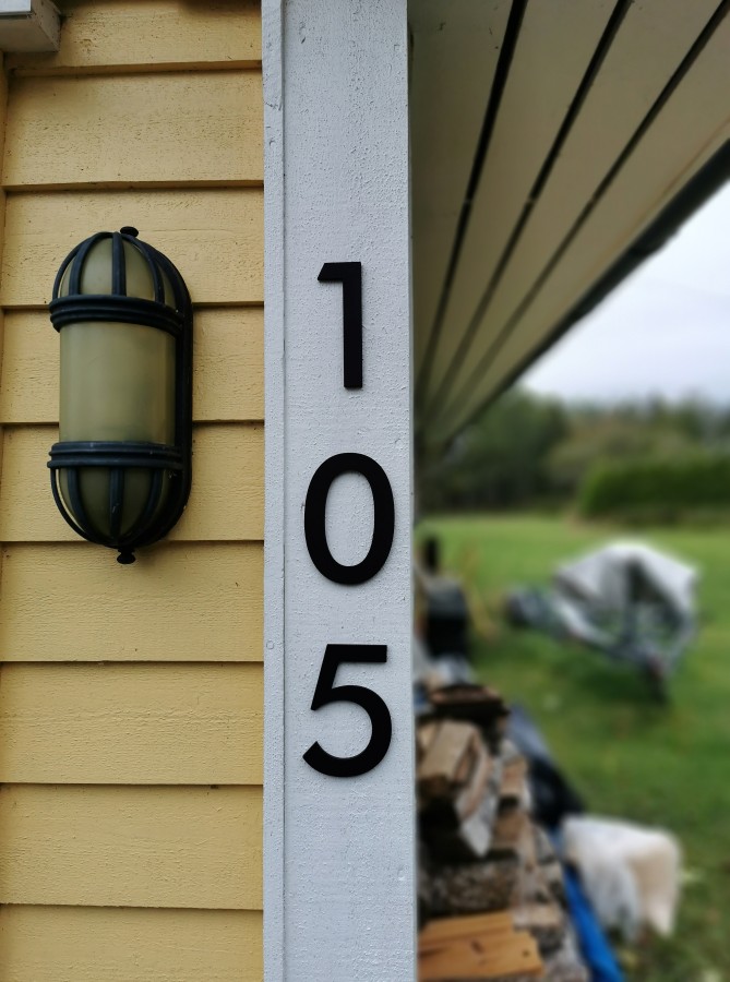 House Numbers 12cm height